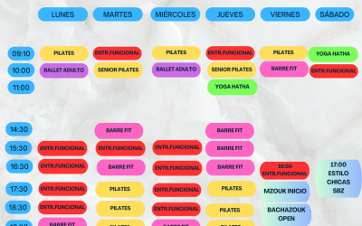 Horarios actualizados 2025
