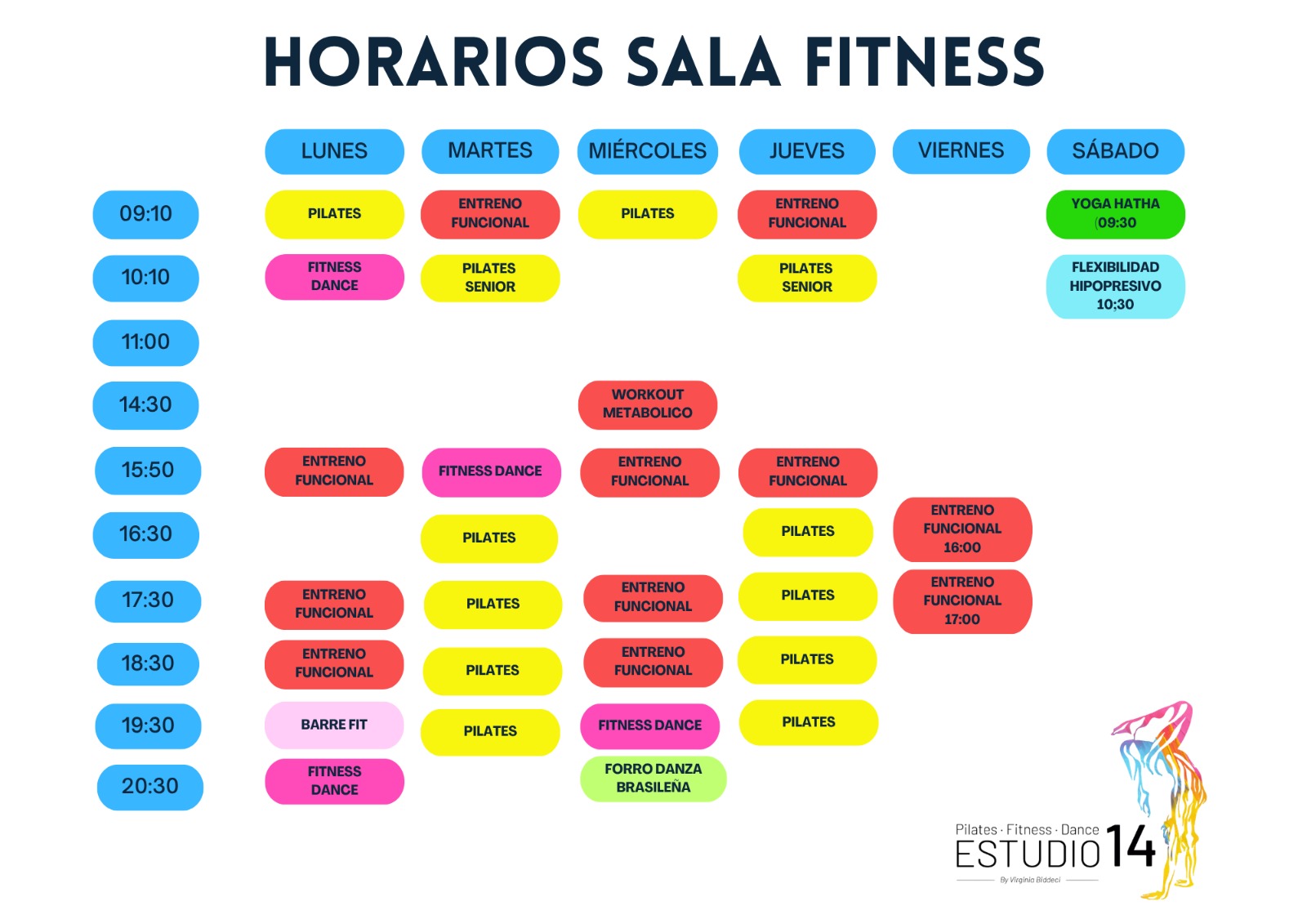 Horarios Sala Fitness