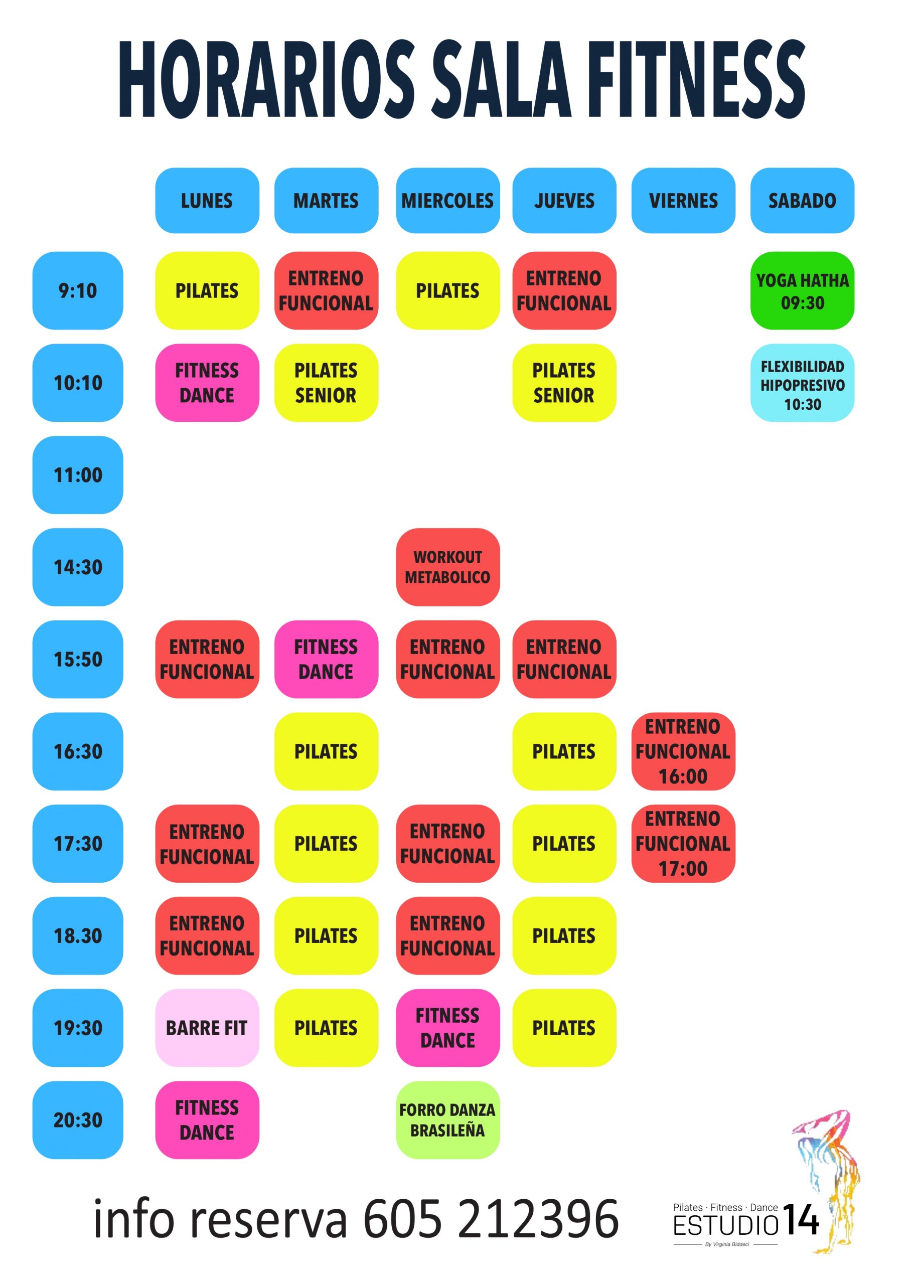 Horarios Sala Fitness